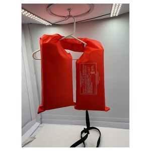 Exxel Outdoors Type II PFD Life Jacket Orange Adult Universal‎